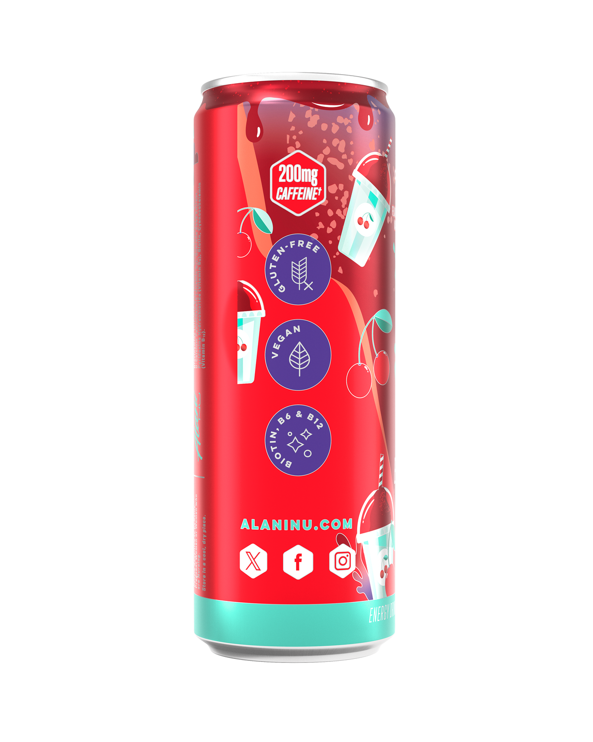 Cherry Slush Energy Drink, 12-Pack