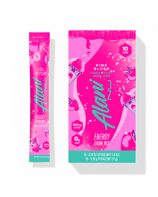 Pink Slush Energy Drink Sticks, 10-Pack
