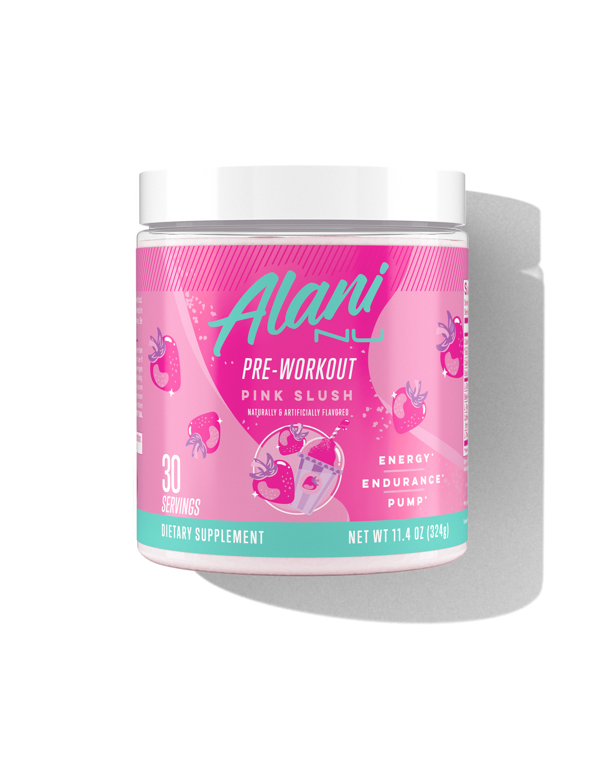 Pink Slush Pre-Workout for Endurance Support, 30 Servings