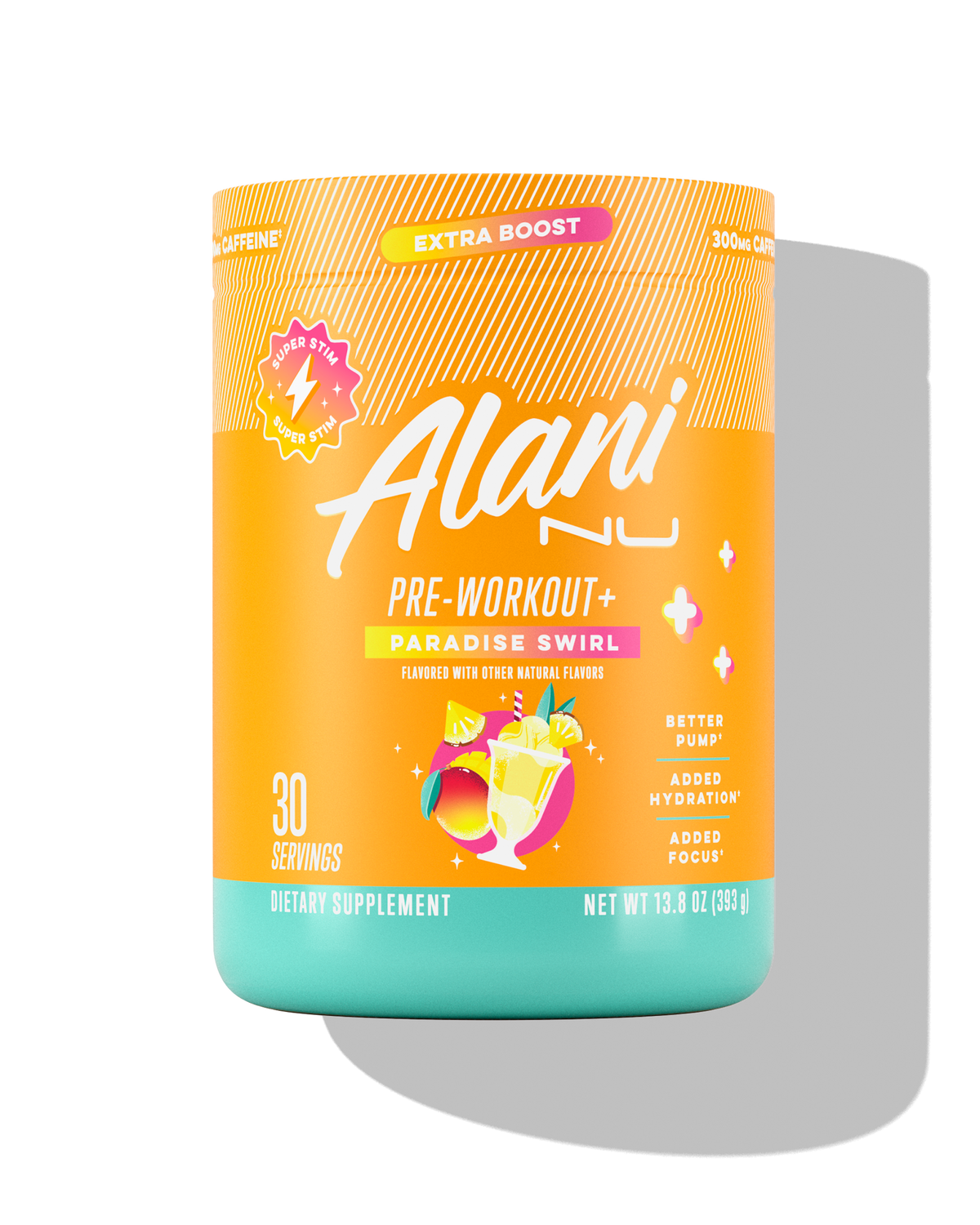 Paradise Swirl Pre-Workout+, 30 Servings