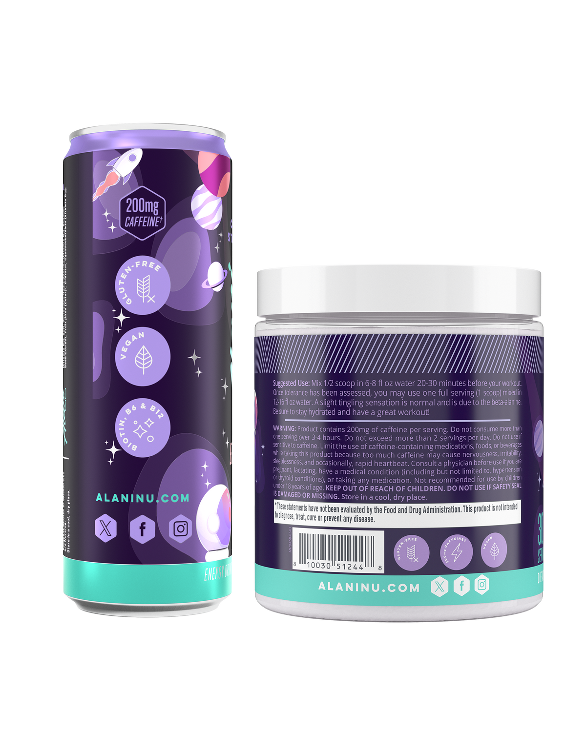Cosmic Stardust Energy & Pre-Workout Bundle
