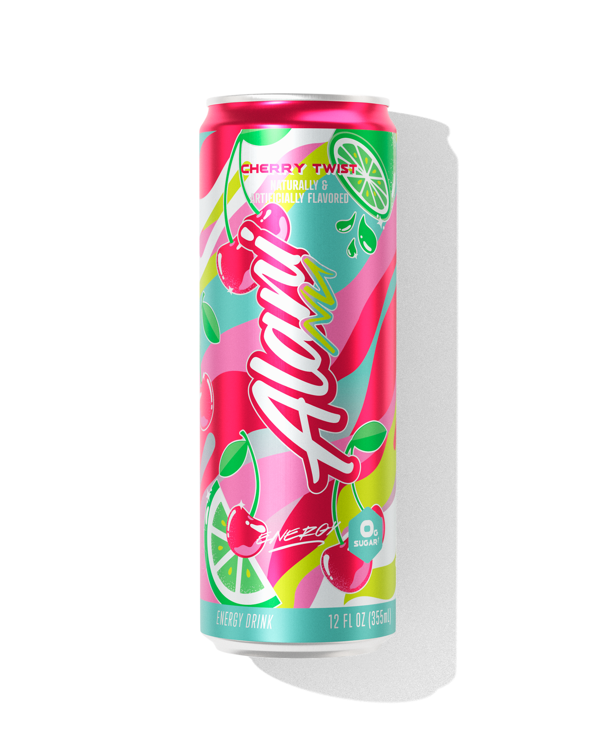 Cherry Twist Cherry-Lime Energy Drink, 12-Pack