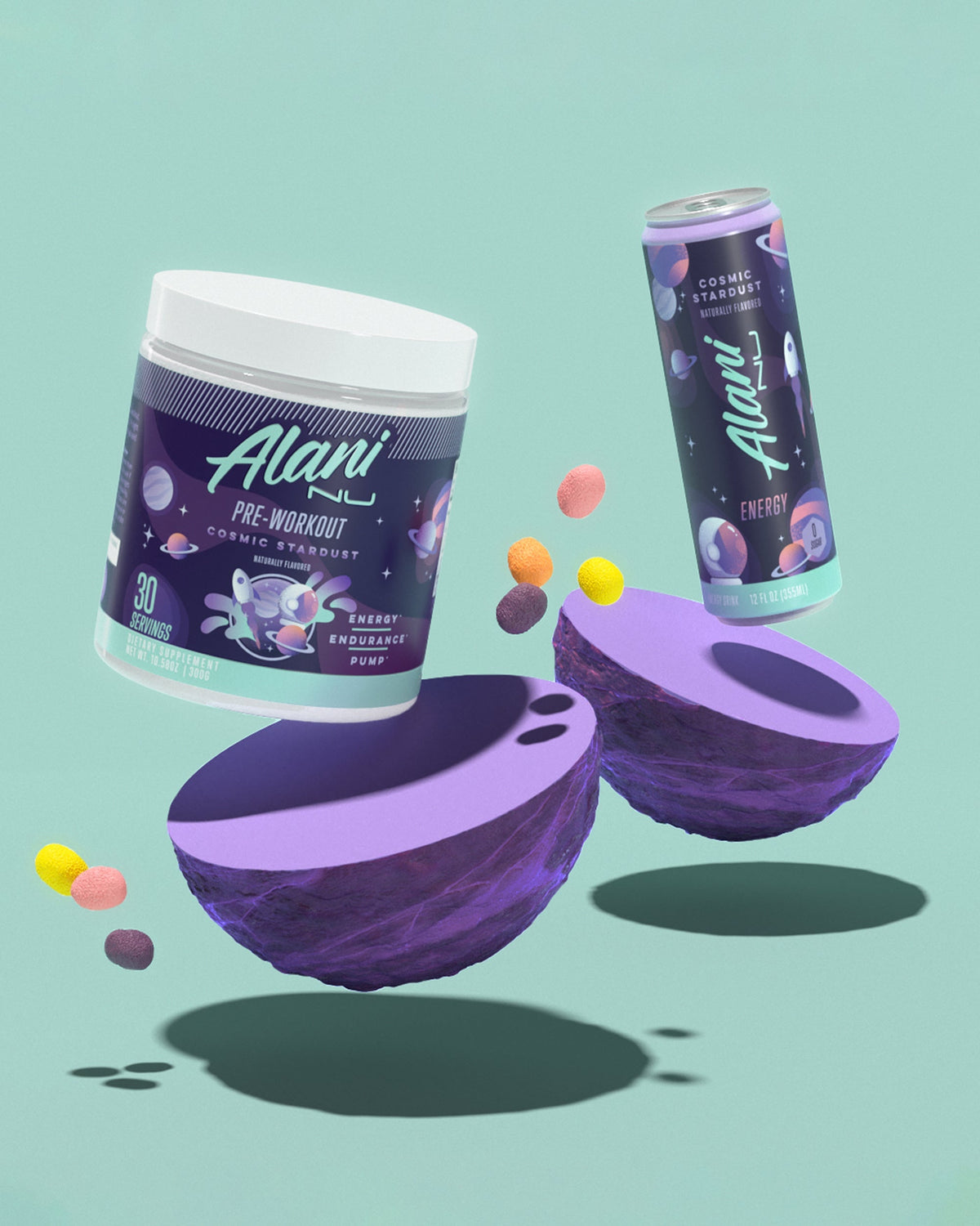 Cosmic Stardust Pre-Workout Powder, 30 Servings