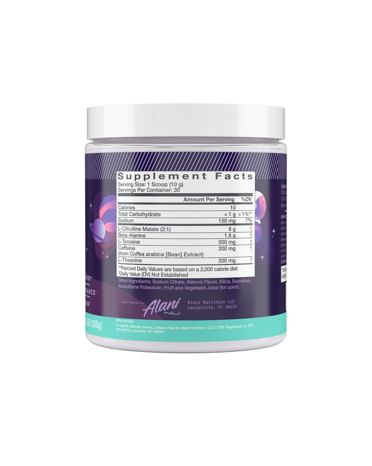 Cosmic Stardust Pre-Workout Mix, 30 Servings