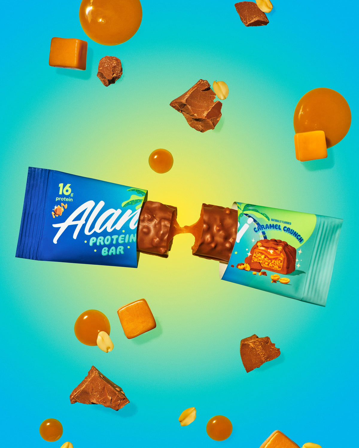 Caramel Crunch Protein Bars - 4-Pack