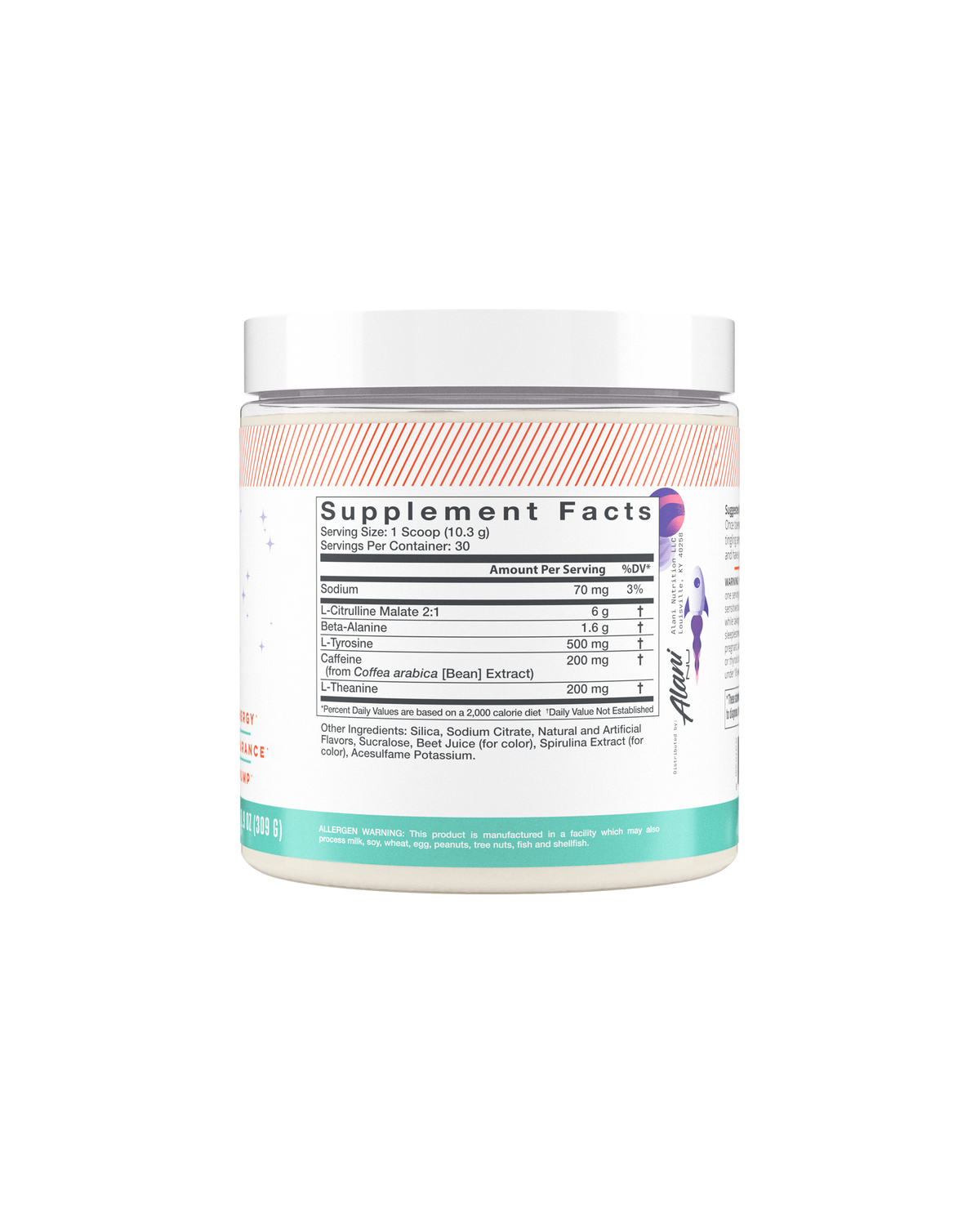Galaxy Lemonade Pre-Workout Supplement, 30 Servings
