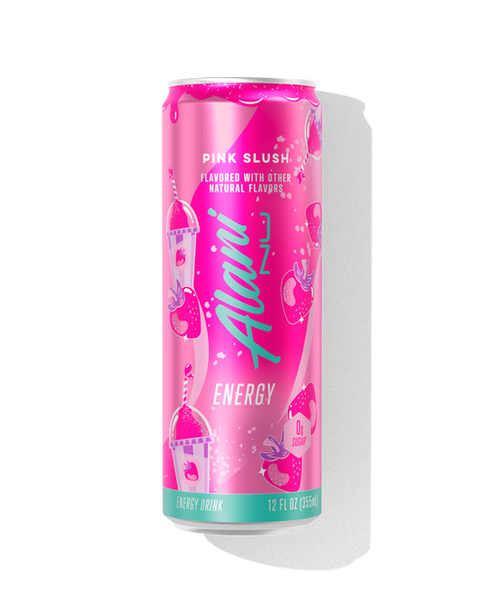 Pink Slush Strawberry Energy Drink, 12-Pack