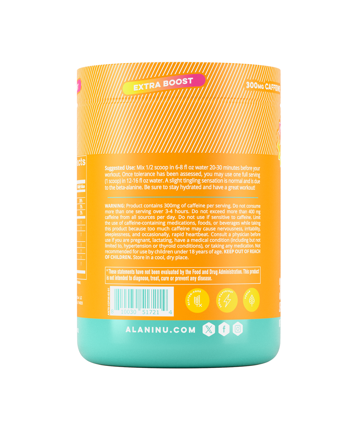Paradise Swirl Pre-Workout+, 30 Servings